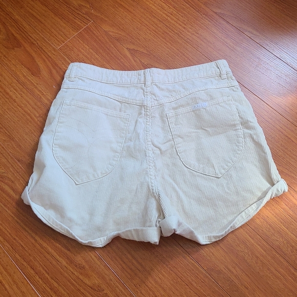 ROLLA'S High Rise Corduroy Dusters Slim Shorts - Sand Cream - Picture 7 of 7